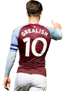 🏴󠁧󠁢󠁥󠁮󠁧󠁿 3332c5f6 GREALISH 10 sepak bola, pesepak bola, atlet, olahraga, Grealish telegram sticker