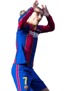 🇫🇷 49adca09 Antoine Griezmann sepak bola, pemain, Griezmann, atlet, pesepak bola telegram sticker