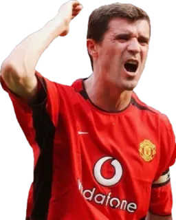 🏴󠁧󠁢󠁥󠁮󠁧󠁿 633687eb Roy Keane sepak bola, sepak bola, olahraga, Manchester United, Roy Keane telegram sticker