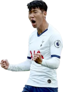 🇰🇷 6847c3c4 Son Heung-min sepak bola, atlet, Tottenham, olahraga telegram sticker
