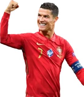 🇵🇹 a2084028 Cristiano Ronaldo sepak bola, sepak bola, olahraga, atlet, perayaan telegram sticker