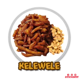 🥜 2cc5cdf6 KELEWELE Cibo, Platano, Kelewele, Cucina ghanese, Cucina africana, Platani fritti telegram sticker