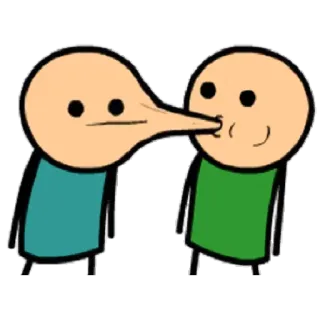 😗 5ffbb692 Hoạt hình, Chuyện cười, Hài hước, Hình que, Cyanide and Happiness telegram sticker