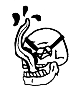 😜 9bdd76d9 đầu lâu, bạo lực, quân đội, chiến tranh, biểu tượng telegram sticker