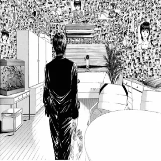 😵‍💫 28291899 Manga, Seni, Ruangan, Wajah, Gambar telegram sticker