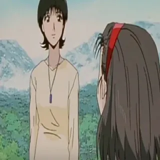 🙂 b5456932 Anime, Gadis, Kartun, Berdiri, Karakter, Pemandangan telegram sticker