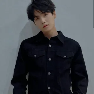 💮 4b48845d Suga kpop, piosenkarz, muzyka, portret, bangtan, min yoongi whatsapp sticker