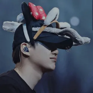 💮 5a19c438 kapelusz, osoba, uszy, moda, mężczyzna, akcesoria whatsapp sticker