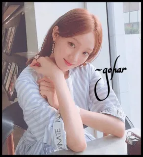 💋 888b3f44 gohar wanita, potret, kecantikan, korea, mode, gaya telegram sticker