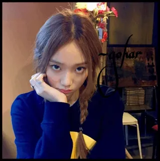 💋 d40f3eb9 gehar wanita, gadis, potret, orang, perempuan telegram sticker