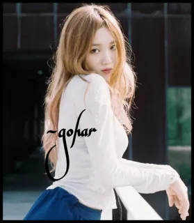 🥀 fa4aa27c gohar wanita, gadis, potret, mode, kecantikan telegram sticker