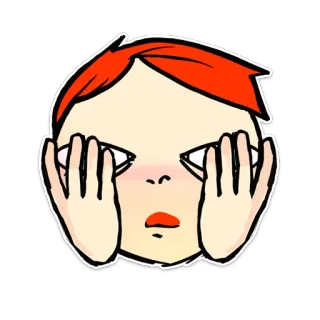 ginger whatsapp stickers