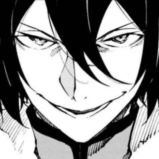 🎲 50dc5406 Аниме, Манга, Ухмылка, Выражение лица, Портрет telegram sticker