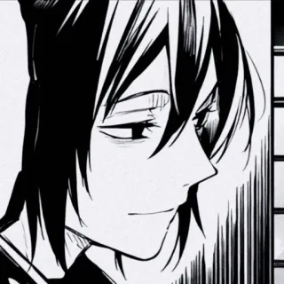 🎲 b7f750a0 Аниме, Манга, Портрет, Иллюстрация, Мультфильм, Лицо telegram sticker