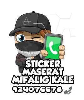 📲 e0949bb0 STICKER
MASERAT
MIFALIG KALE
924076678 kreskówka, postać, telefon, naklejka telegram sticker