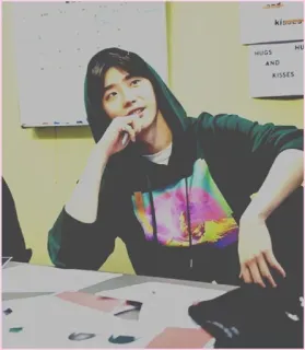 🥂 6917257f HUGS
AND
KISSES
and
kisses hombre, sudadera con capucha, abrazos, besos, coreano, masculino, retrato telegram sticker