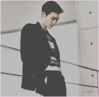 🥂 8fe282d0 hombre, traje, moda, coreano, modelo, estilo telegram sticker