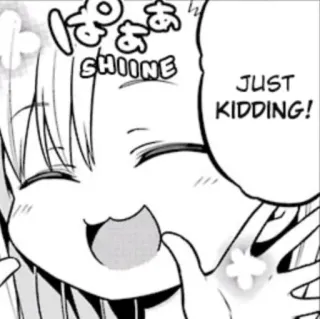 😋 6040b7a4 SHINE anime, manga, japanese, text, expression whatsapp sticker