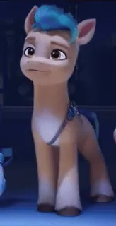 😌 23a825b6 Hitch Trailblazer My Little Pony: A New Generation 小马, 卡通, 角色, 希奇开拓者, 我的小马驹, 动画 telegram sticker