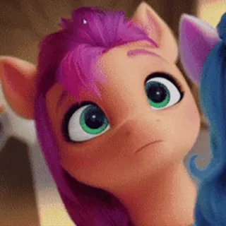 😶 3a9efee5 Sunny Starscout My Little Pony: A New Generation 小马, 卡通, 我的小马驹, 动画, 可爱, 马, 搞笑, 晴晴·星妙 telegram sticker