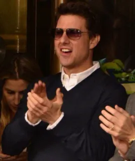 ✖ c2554bd8 Tom Cruise diễn viên, người nổi tiếng, kính râm, đàn ông, chân dung telegram sticker