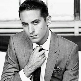 〰 7937308f homem, terno, gravata, retrato, preto e branco, empresário, formal whatsapp sticker