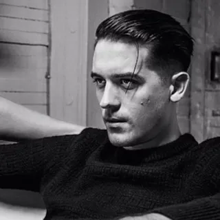 💰 bb4a5d41 G-Eazy musician, rapper, celebrity, portrait, black and white, male telegram sticker