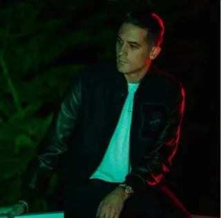 💀 1d3412b9 Mann, Porträt, G-Eazy, Rapper, männlich, Promi telegram sticker