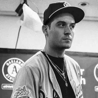💀 d8ab0f7d G-Eazy G-Eazy, Oakland Athletics, Rapper, Musiker, Promi telegram sticker