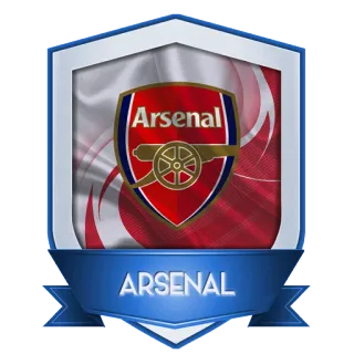 🇬🇧 031ec12b Arsenal calcio, calcio, Arsenal, sport, squadra, logo, club whatsapp sticker