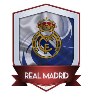 🇪🇸 2a41ded7 REAL MADRID Real Madrid, calcio, calcio, squadra sportiva, logo, club whatsapp sticker