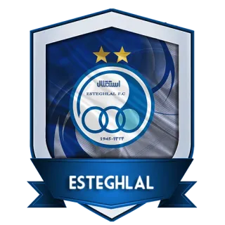 🇮🇷 33025064 ESTEGHLA squadra calcio, logo, sport, Esteghlal, Iran, calcio whatsapp sticker