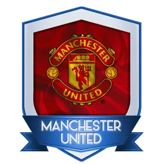 🇬🇧 ebfd7bbf MANCHESTER UNITED calcio, football, Manchester United, squadra sportiva, logo, stemma whatsapp sticker