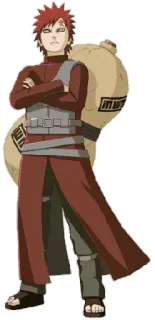 😐 4cad9125 Gaara Naruto อนิเมะ, มังงะ, ตัวละคร, ทราย, นินจา telegram sticker