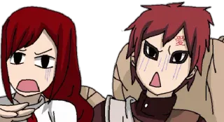 😱 d0b4d519 Gaara อนิเมะ, การ์ตูน, กาอาระ, นารูโตะ, สติกเกอร์ telegram sticker