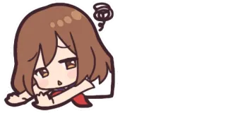 ❤️ 79459634 アニメの女の子, 中指, 攻撃的, 失礼, 漫画, ステッカー, 中指を立てる telegram sticker