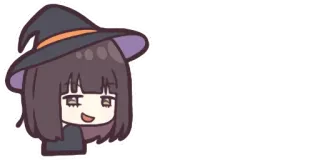 ❤️ ff59c0e2 アニメ, 魔女, 漫画, ステッカー telegram sticker