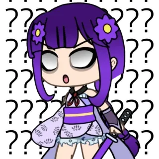 ГАЧИМУЧИ С БААЛ 💜⚡️ @genshin_stikery telegram stickers