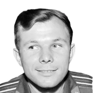 😕 9a563623 Yuri Gagarin Jurij Gagarin, Cosmonauta sovietico, Primo uomo nello spazio, Esplorazione spaziale, URSS, Astronauta telegram sticker