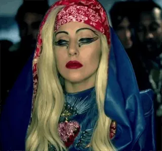 😐 dcedc56c Lady Gaga 歌手, セレブ, ポップスター, 音楽, 女性, パフォーマー telegram sticker