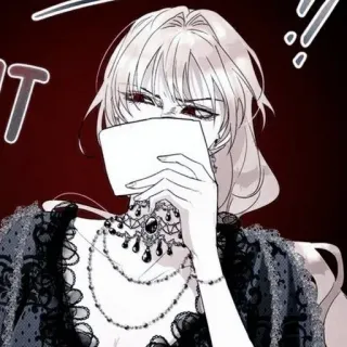 ⛩ 189be824 Anime, Wanita, Manga, Karakter, Mewah, Gotik, Seni telegram sticker