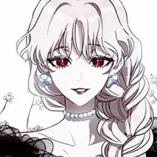 ⛩ d16a2786 wanita, karakter, seni, potret, anime telegram sticker