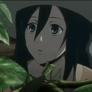 🌟 03a09dfe Anime, Mädchen, Manga, Natur, Gottesanbeterin, Charakter whatsapp sticker