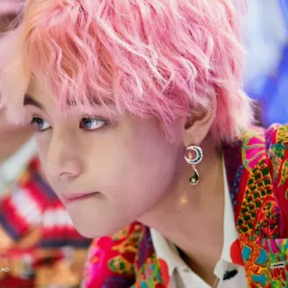 🍌 bac155da V K팝, BTS, 아이돌, 가수, 뷔, 김태형 telegram sticker