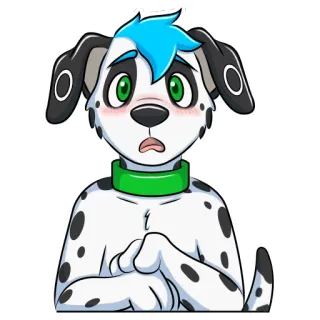 Gaiser Dalmatian telegram stickers