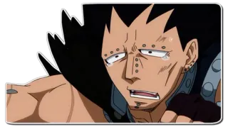 😢 38282419 Gajeel Redfox Fairy Tail อนิเมะ, มังงะ, ร้องไห้, อารมณ์, กาจิล, แฟรี่เทล telegram sticker