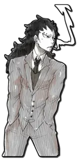 🚬 e23a08a1 อนิเมะ, มังงะ, ตัวละคร, ชุดสูท telegram sticker