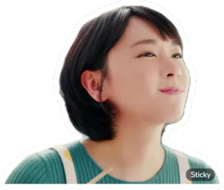 ☺️ 865d4d6a Sticky 女性, 人, 吃, 亚洲 telegram sticker