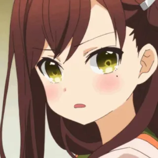 📀 30d3db03 Аниме, Милый, Девушка, Мультфильм whatsapp sticker