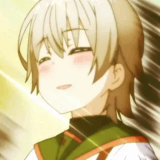 🗝 7239eab8 Аниме, Манга, Милый, Улыбающийся, Парень whatsapp sticker